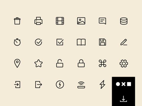 11 kostenlose Icon-Sets für Designer