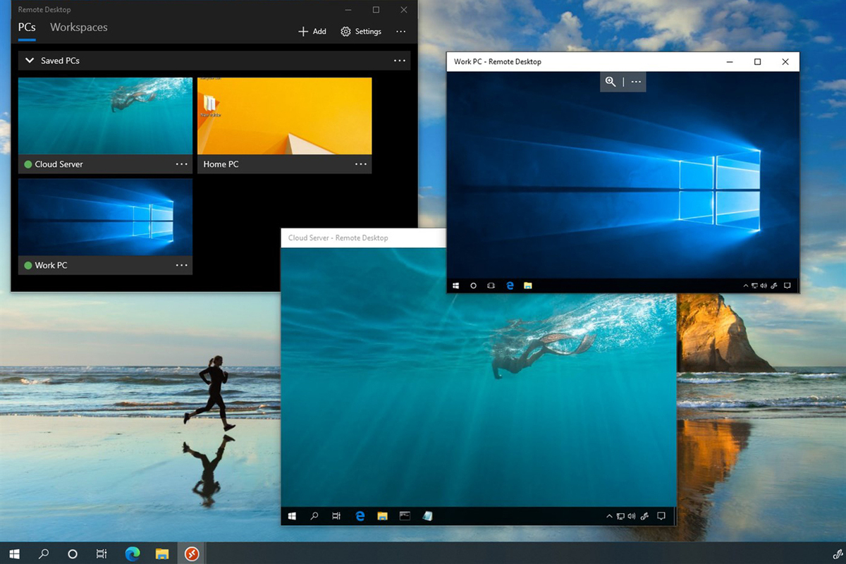 Die Remotedesktop-Optionen von Windows 10 erklärt