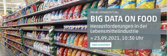 Online-Veranstaltung: Big Data on Food