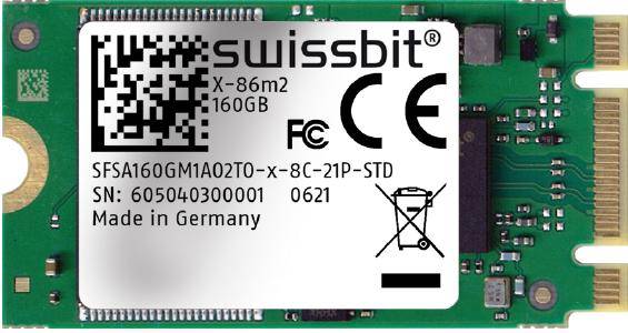 X-86m2 und F-86: Neues SATA III-Portfolio mit 3D-NAND von Swissbit